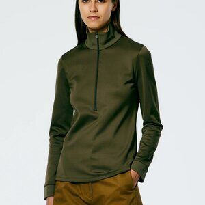 Tibi Active Knit Slim Sporty Top